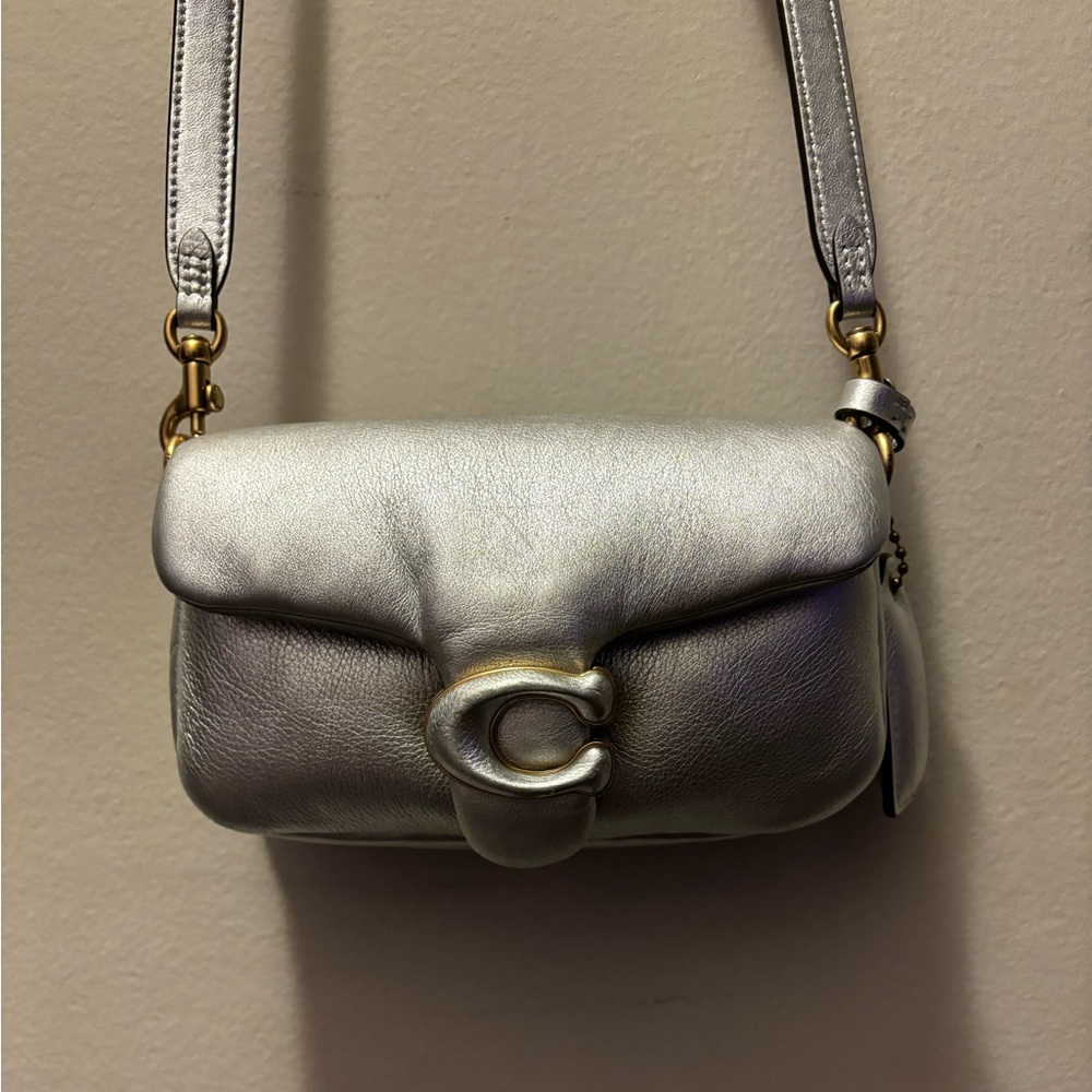 Coach Silver Crossbody Bag
